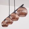 Koyoto Suspension, Boule lumineuse, Suspension Cuivré, 4 lumières
