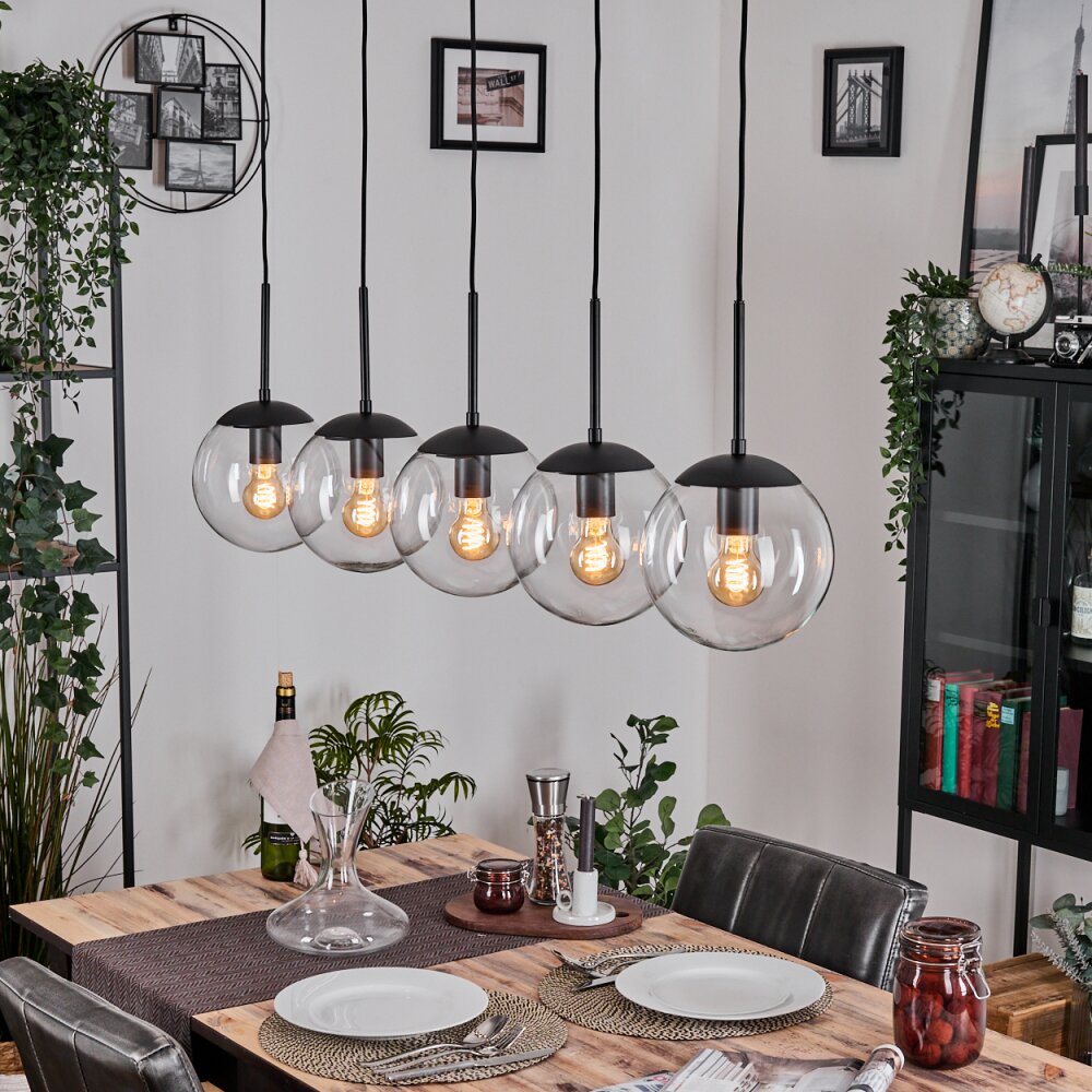 Gastor Suspension, Boule lumineuse, Suspension Clair, 5 lumières main product photo