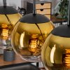 Gastor Suspension, Boule lumineuse, Suspension Or, Clair, 5 lumières