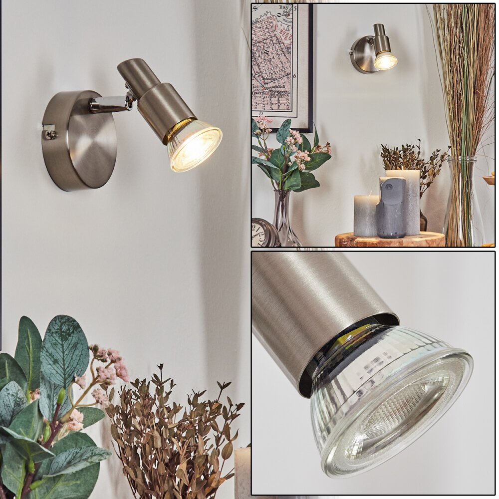 Gropptorp Applique murale, Spot mural Nickel mat, 1 lumière main product photo