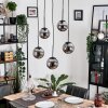 Gastor Suspension, Boule lumineuse, Suspension Fumé, 5 lumières