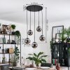 Gastor Suspension, Boule lumineuse, Suspension Fumé, 5 lumières