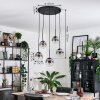Gastor Suspension, Boule lumineuse, Suspension Clair, Fumé, 5 lumières