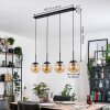 Gastor Suspension, Boule lumineuse, Suspension Ambre, 4 lumières