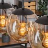Gastor Suspension, Boule lumineuse, Suspension Ambre, 4 lumières