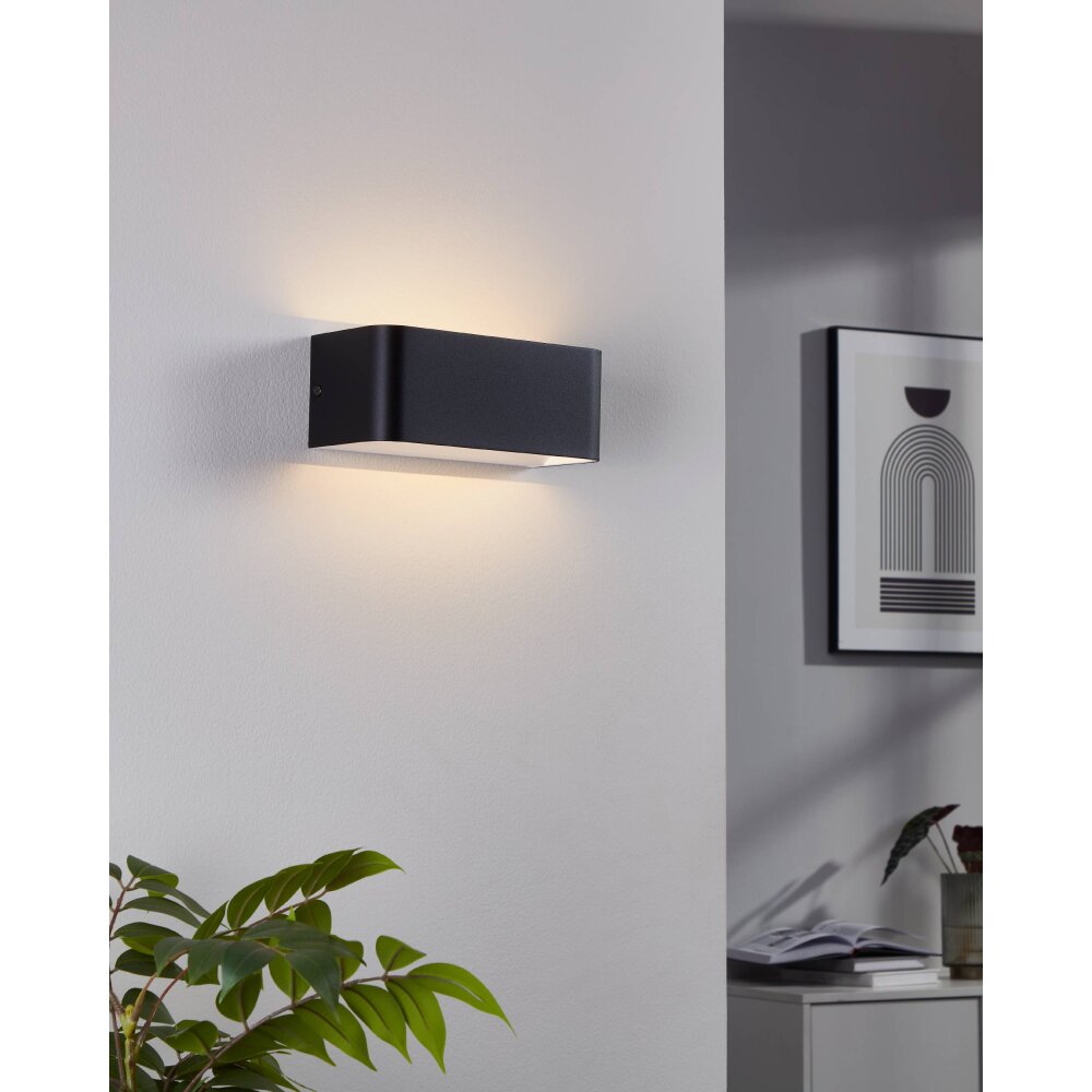 Eglo Applique murale Luminaires Eglo LED Noir, Blanc, 1 lumière main product photo