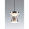 Suspension Serien Lighting ANNEX LED Aluminium, Transparent, 1 lumière