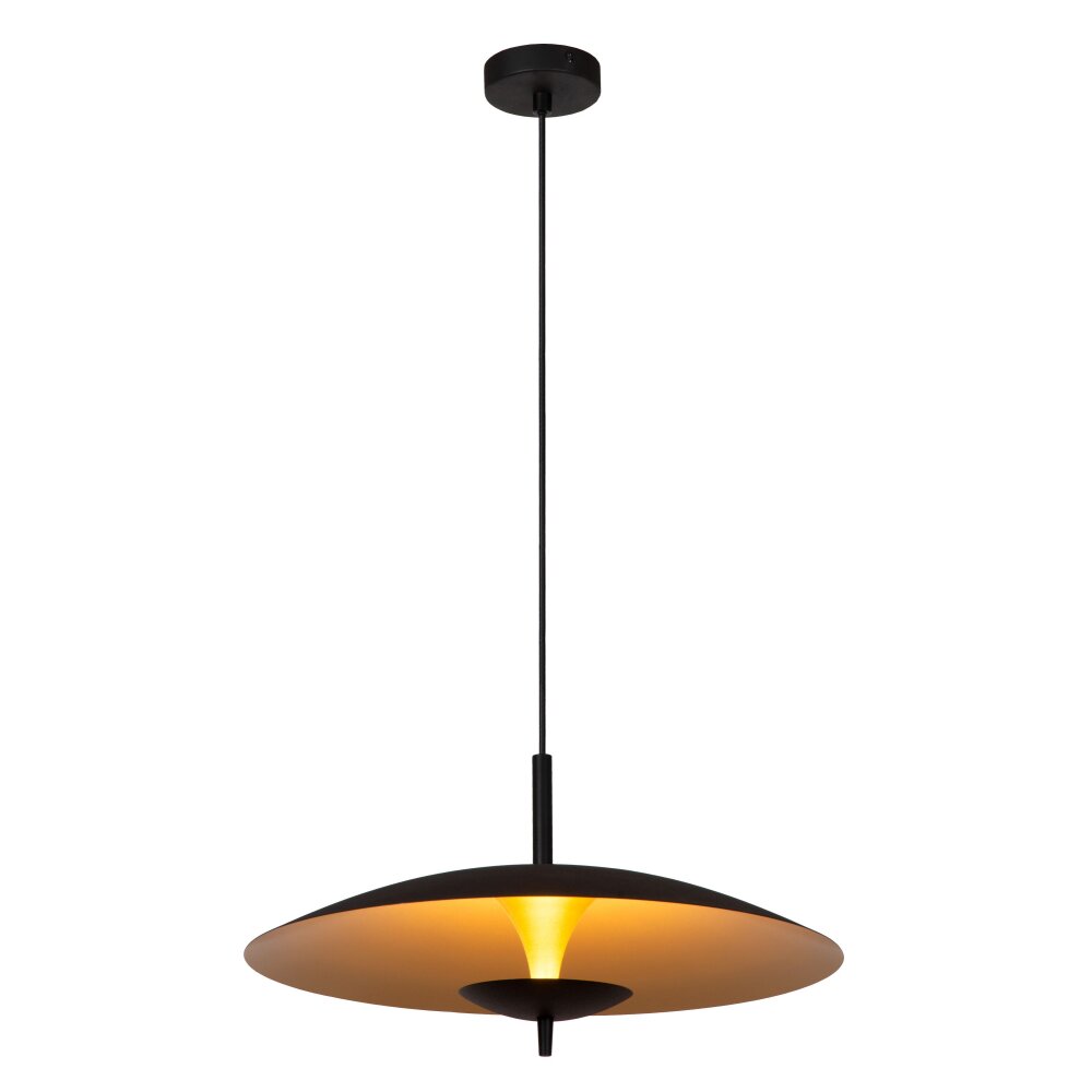 VULCAN Suspension Luminaires Lucide LED Noir, 1 lumière main product photo