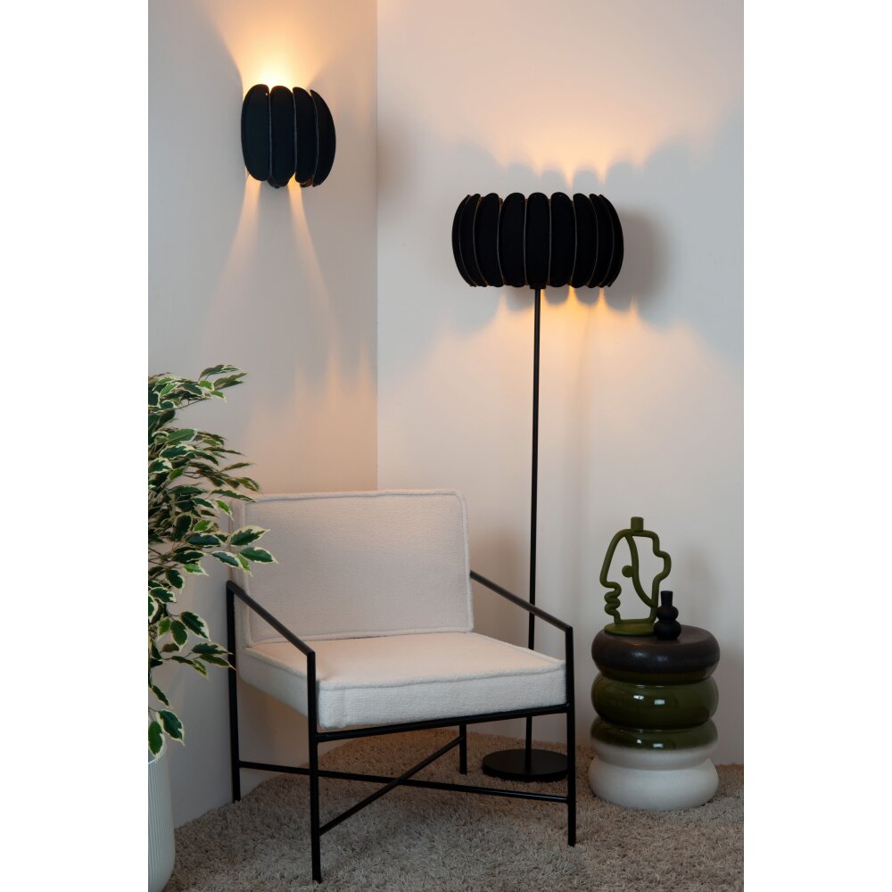 SPENCER Applique murale Luminaires Lucide Noir, 1 lumière main product photo
