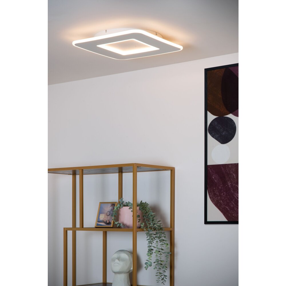 AXELLE Plafonnier Luminaires Lucide LED Blanc, 1 lumière main product photo