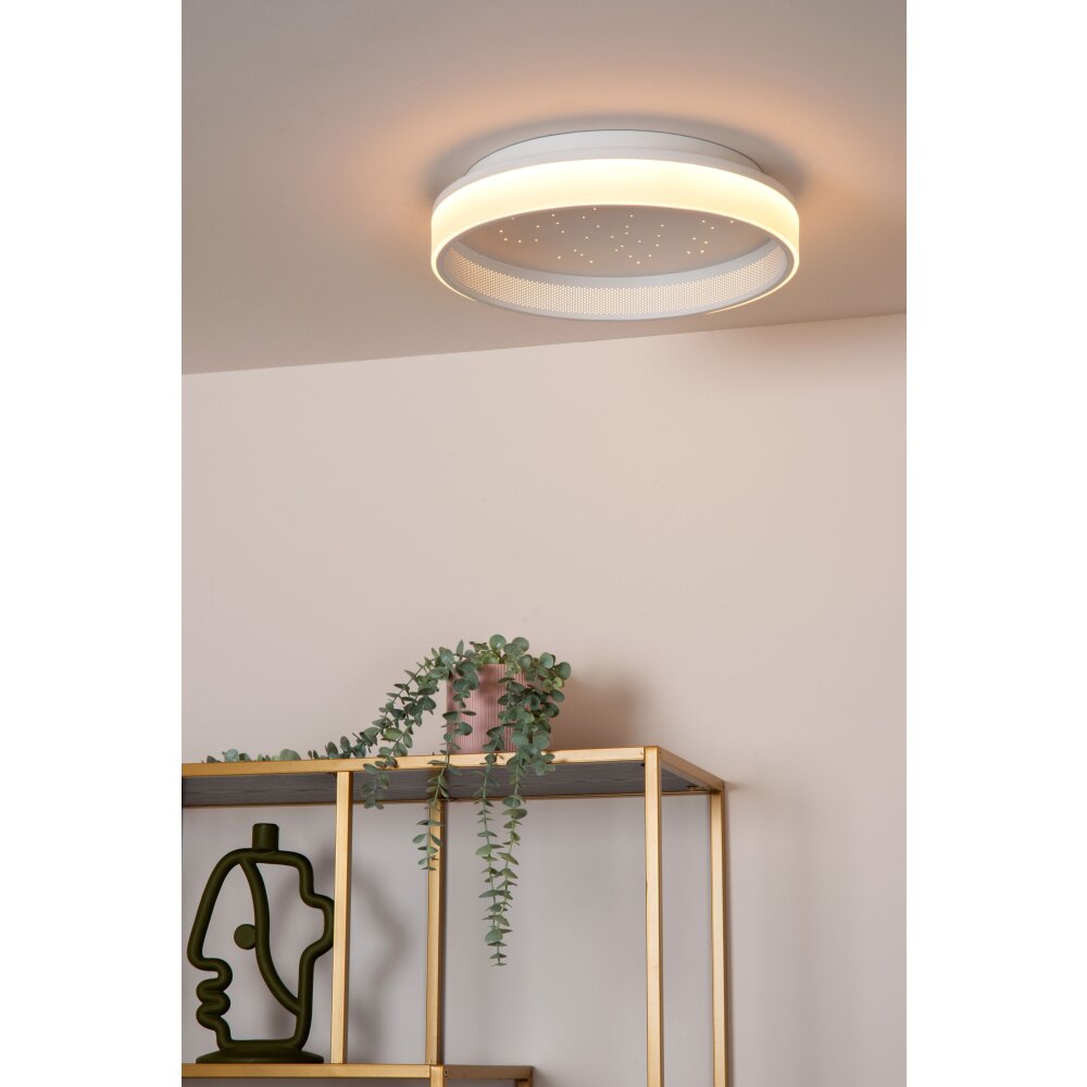 ESTREJA Plafonnier Luminaires Lucide LED Blanc, 1 lumière main product photo