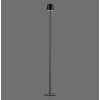 EURIA Lampadaire Luminaires Leuchten Direkt LED Noir, 1 lumière