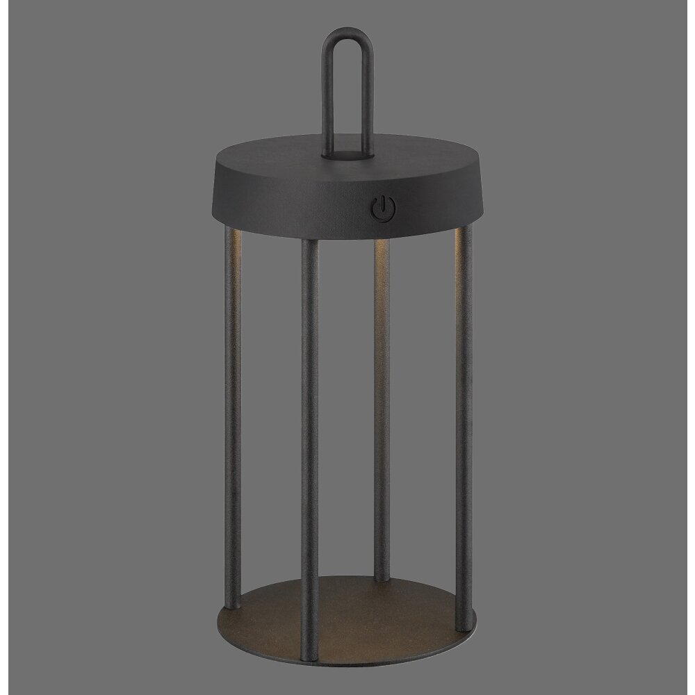 ANSELM Lampe à poser Luminaires Leuchten Direkt LED Noir, 1 lumière main product photo