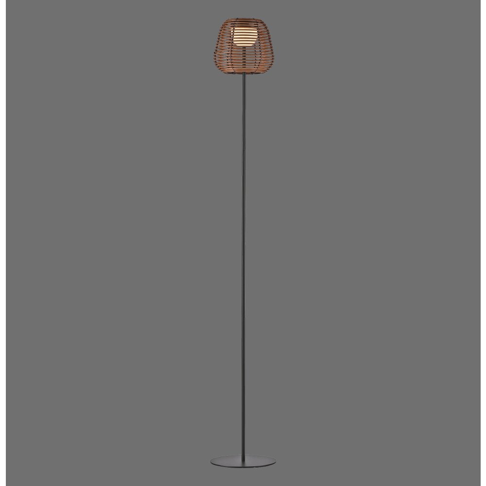ASKIA Lampadaire Luminaires Leuchten Direkt LED Noir, 1 lumière main product photo