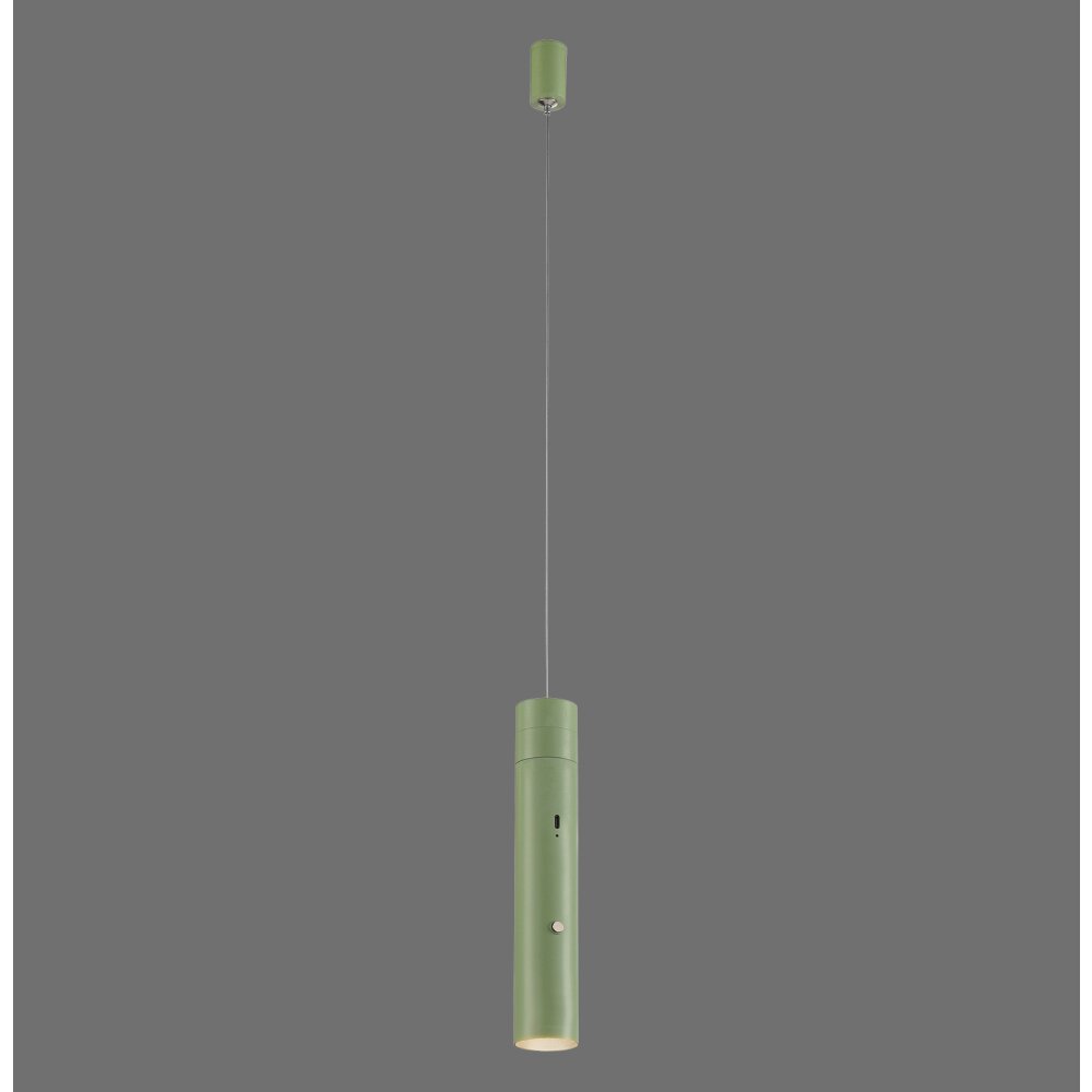 ATTACH Suspension Luminaires Leuchten Direkt LED Vert, 1 lumière main product photo