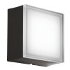 Jachenau Plafonnier, Applique murale Luminaires LCD LED Anthracite, 1 lumière