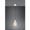 Agudo Suspension Luminaires Trio Beige, 1 lumière