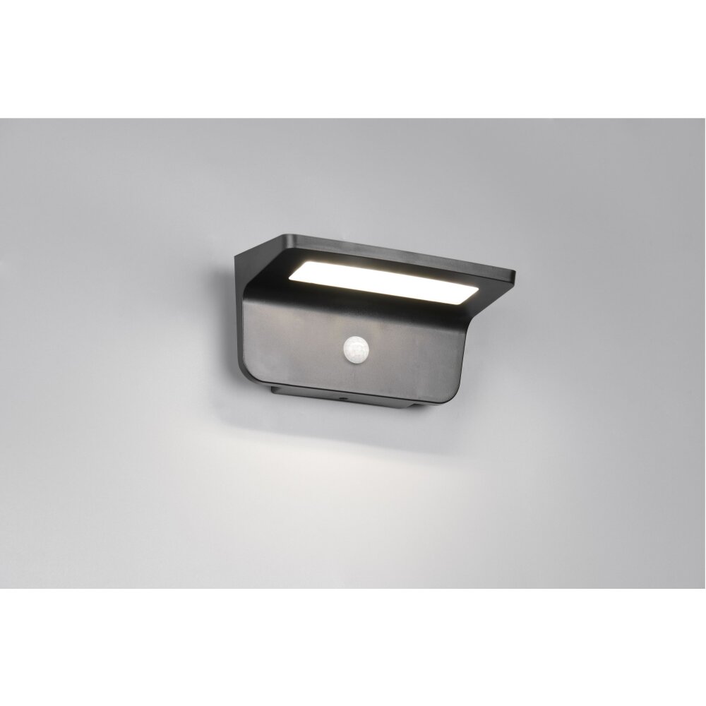 Atico Applique murale Luminaires Reality LED Noir, 1 lumière, Détecteur de mouvement main product photo