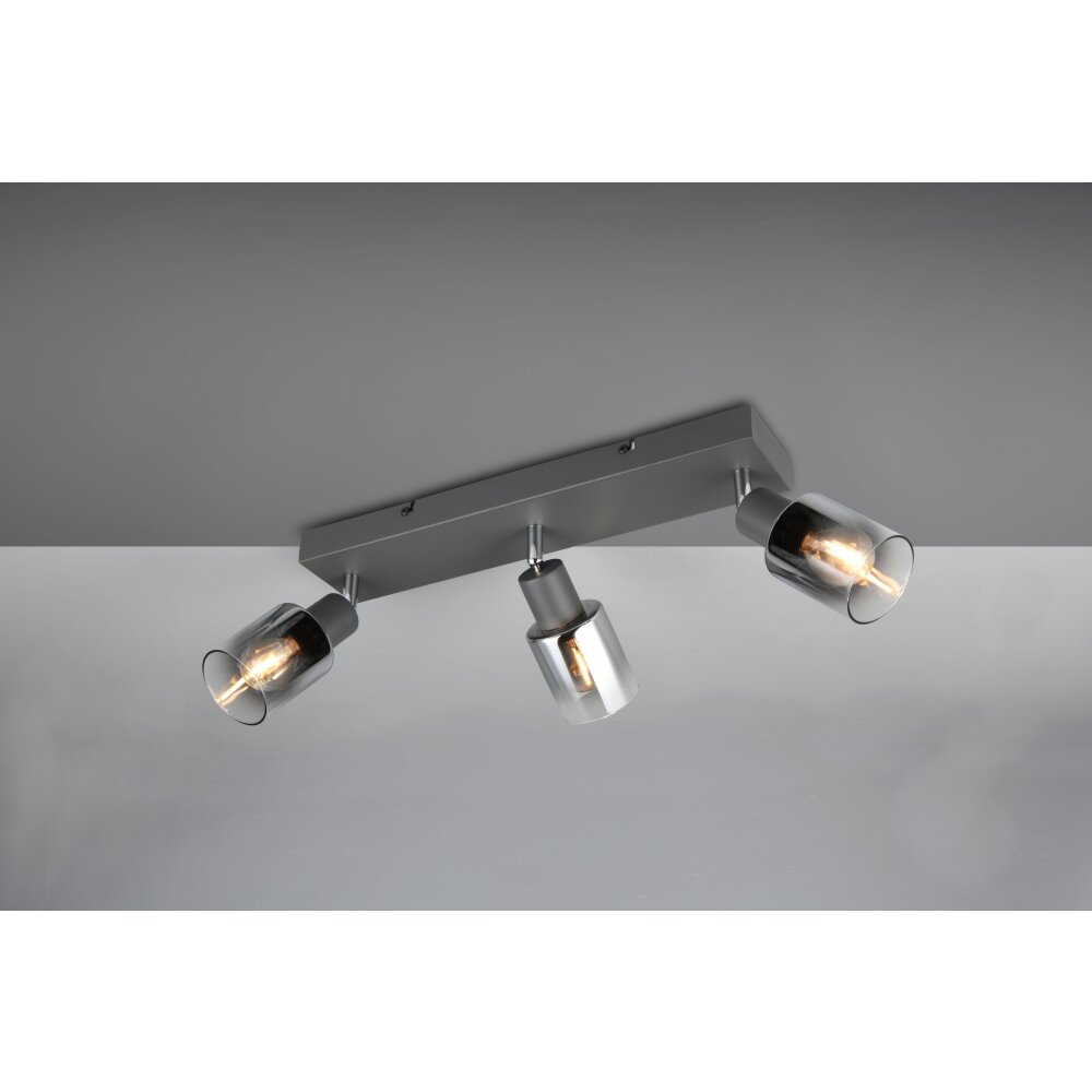 Cadiz Spot de plafond Luminaires Reality Anthracite, 3 lumières main product photo
