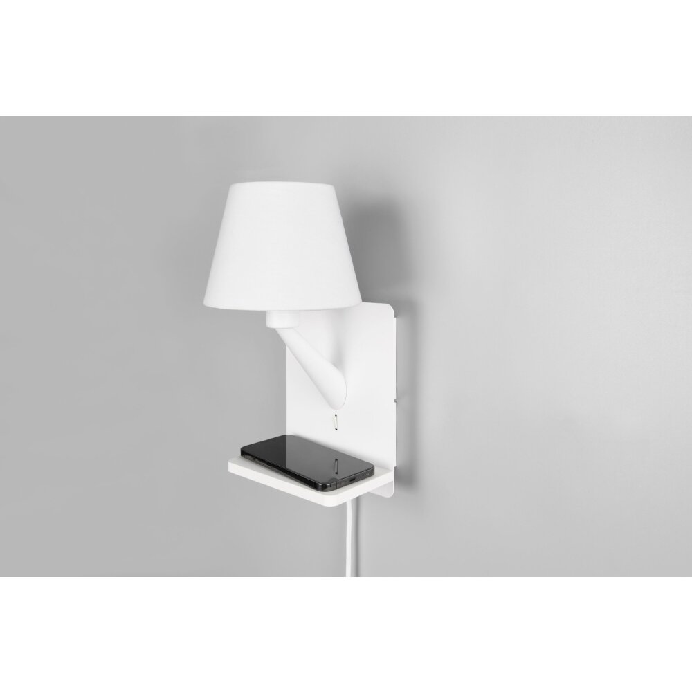 Comfort Applique murale Luminaires Trio Blanc, 1 lumière main product photo