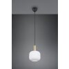 Diva Suspension Luminaires Trio Laiton, 1 lumière