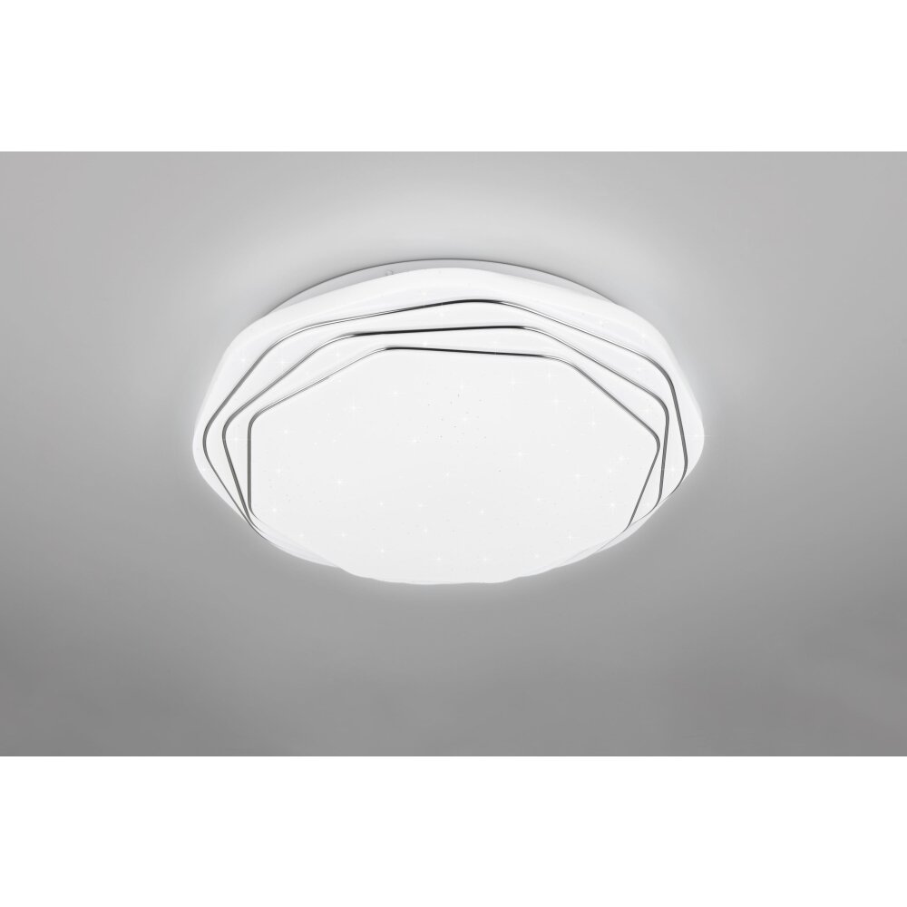 Dizzy Plafonnier Luminaires Reality LED Blanc, 1 lumière, Télécommandes main product photo