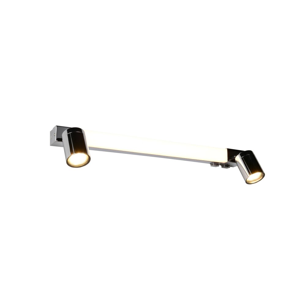 Enrico Applique murale Luminaires Trio LED Chrome, 3 lumières main product photo