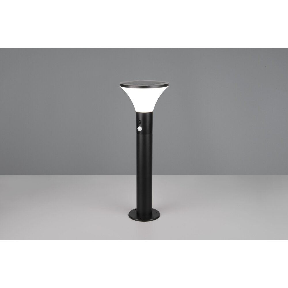 Gorda Lampadaire d\'extérieur Luminaires Reality LED Noir, 1 lumière, Détecteur de mouvement main product photo