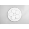 Mandala Plafonnier Luminaires Trio LED Blanc, 1 lumière, Télécommandes
