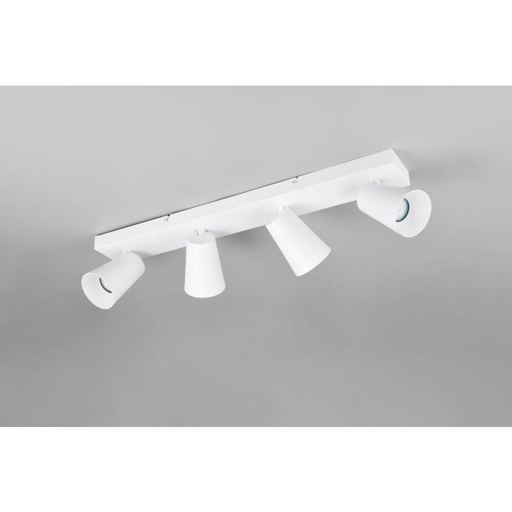 Sharp Spot de plafond Luminaires Trio Blanc, 4 lumières main product photo