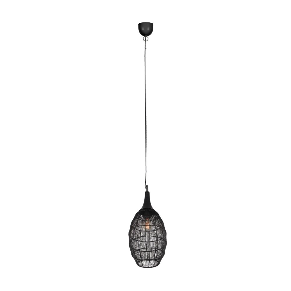 SORAYA Suspension Luminaires Trio Noir, 1 lumière main product photo