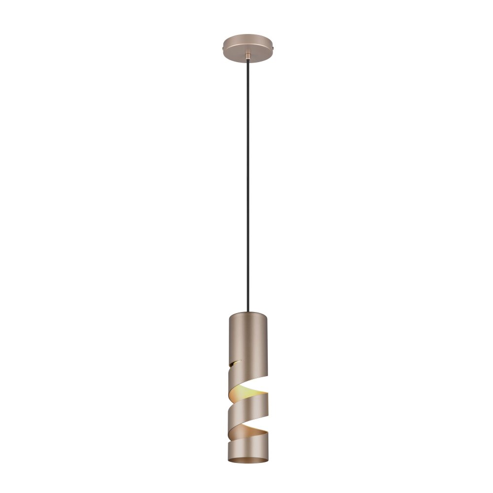Stream Suspension Luminaires Trio Brun, 1 lumière main product photo