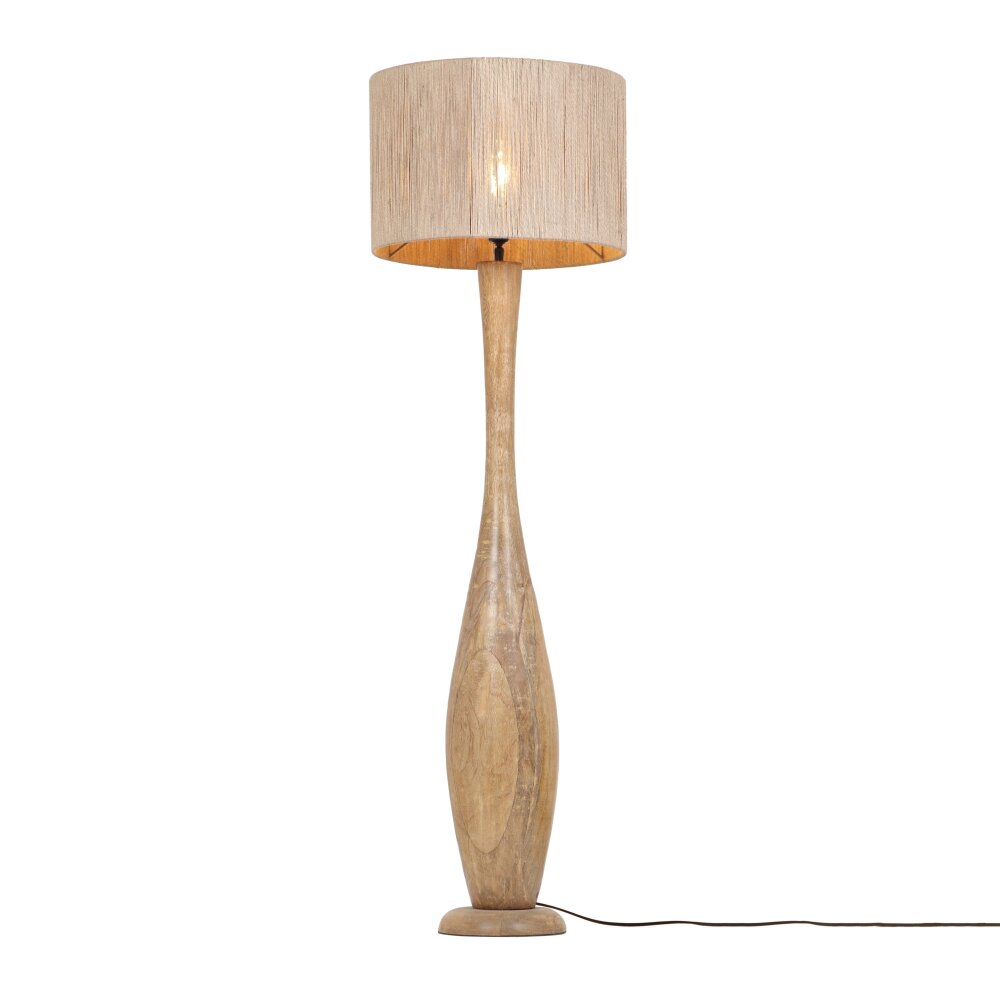 TOBA Lampadaire Luminaires Trio Bois clair, 1 lumière main product photo