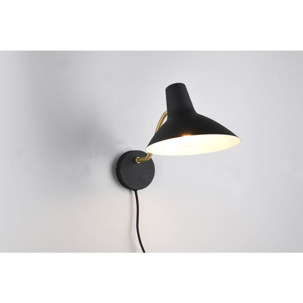 Traveller Applique murale Luminaires Trio Noir doré, 1 lumière main product photo
