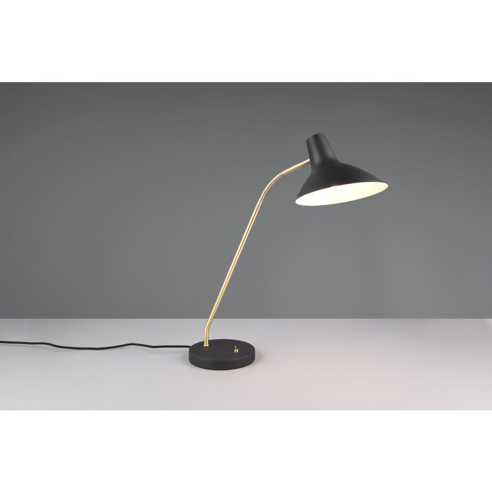 Traveller Lampe à poser Luminaires Trio Noir doré, 1 lumière main product photo