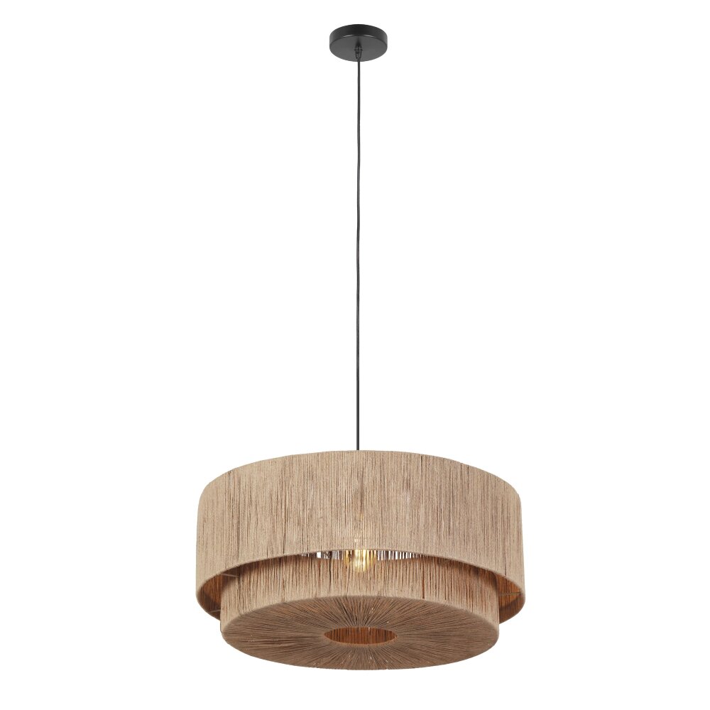 Smilla Suspension Luminaires Trio Noir, 1 lumière main product photo