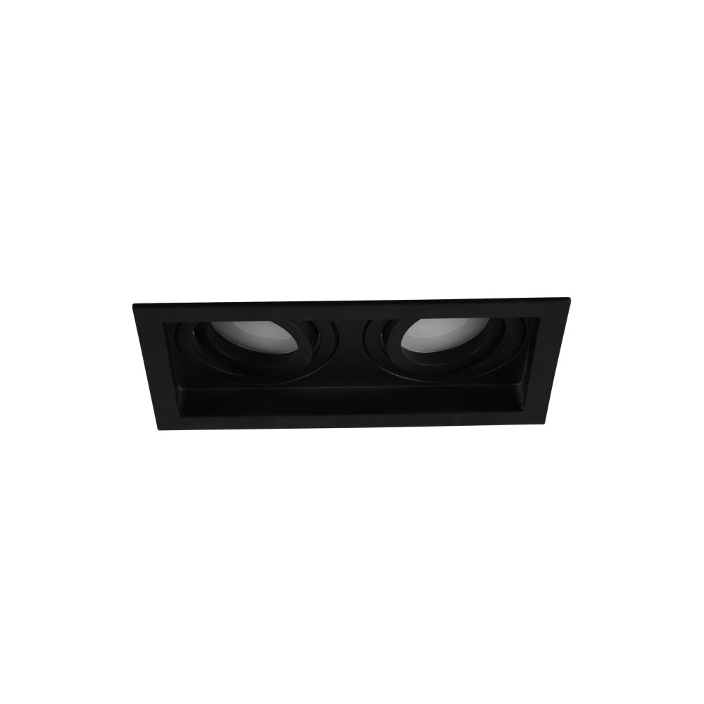 Spot encastrable Trio Kenai LED Noir, 2 lumières main product photo