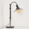 Lampe à poser Nibyn Beige, Brun foncé, 1 lumière
