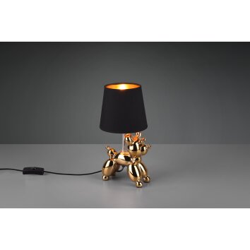 Lampe de table Reality Bello LED Or, 1 lumière