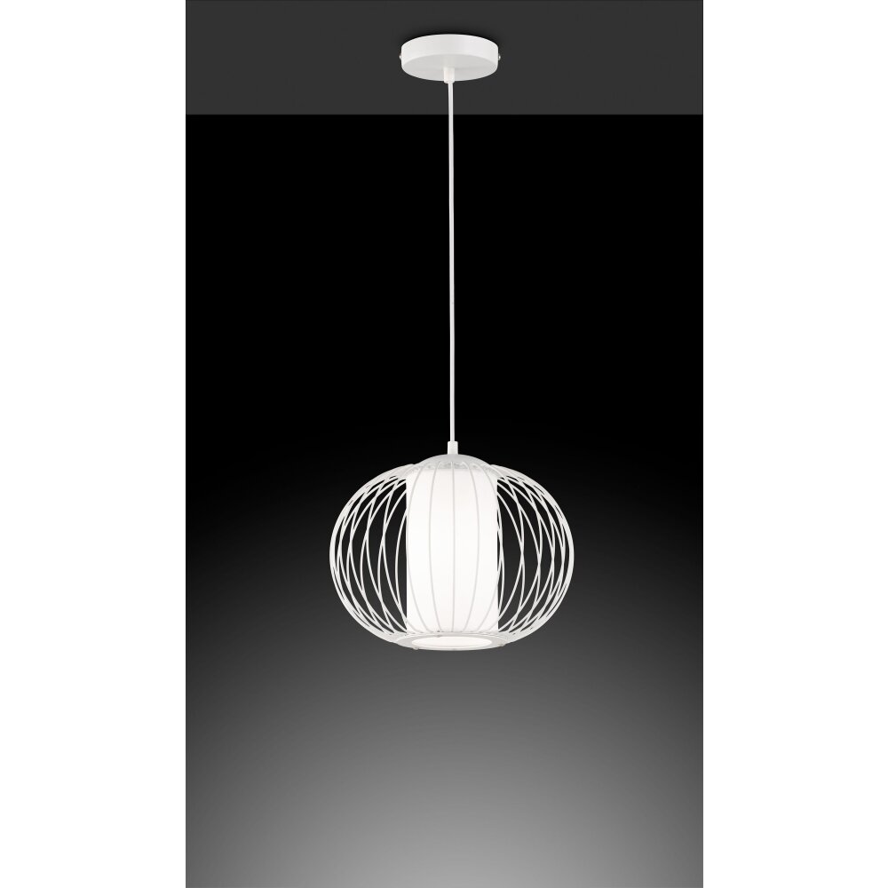 Suspension Wofi-Leuchten TARIM Blanc, 1 lumière main product photo