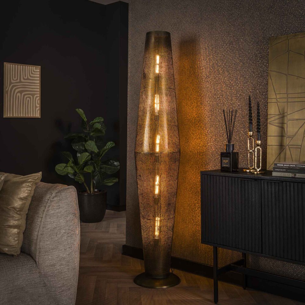 Cosmic Lampadaire Bronze, 5 lumières main product photo