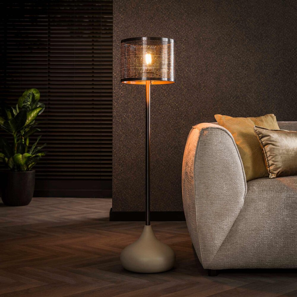 Lilleballe Lampadaire Crème, Gris, 1 lumière main product photo