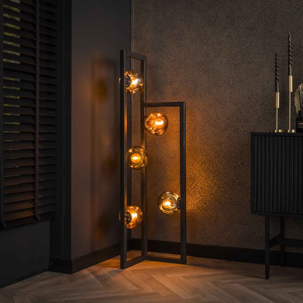 Stellar Lampadaire Anthracite, 5 lumières main product photo