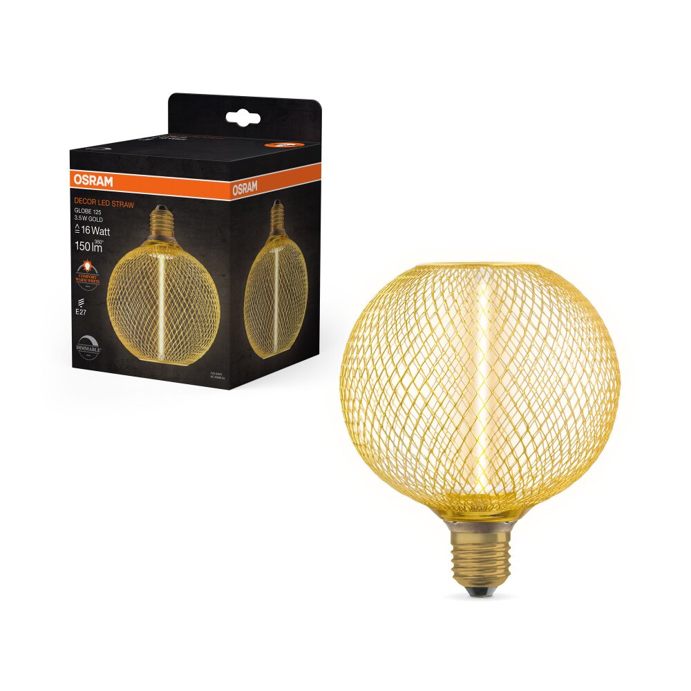 Luminaires Osram E27 3.5 Watt blanc chaud dimmable 150 Lumen main product photo