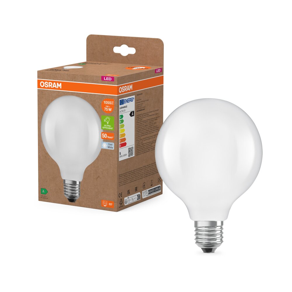 Luminaires Osram E27 5 Watt blanc neutre 1055 Lumen main product photo