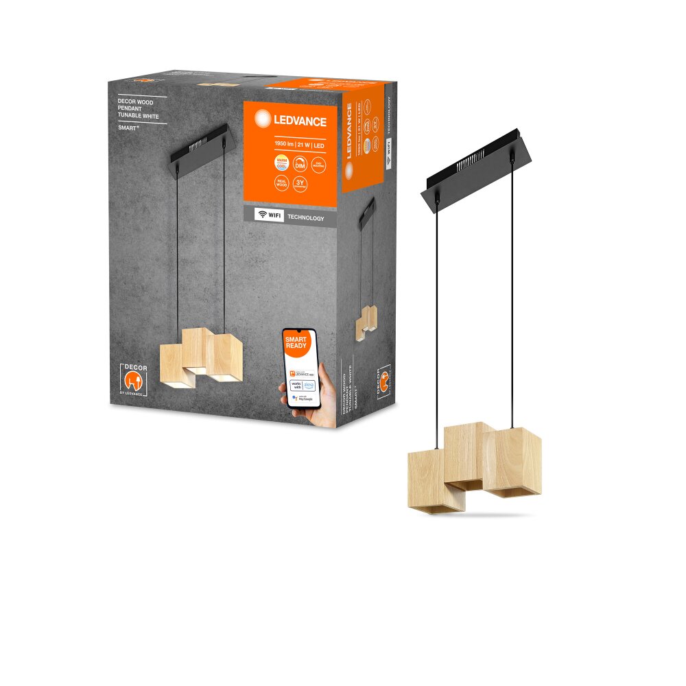 DECOR Applique murale / Plafonnier Luminaires Ledvance LED Noir, 1 lumière main product photo