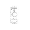 DECOR Applique murale / Plafonnier Luminaires Ledvance LED Noir, 1 lumière