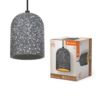 DECOR Applique murale / Plafonnier Luminaires Ledvance Noir, 1 lumière