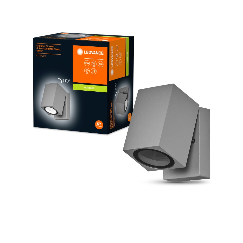 ENDURA Lampe murale d´extérieur Luminaires Ledvance Argenté, 1 lumière main product photo