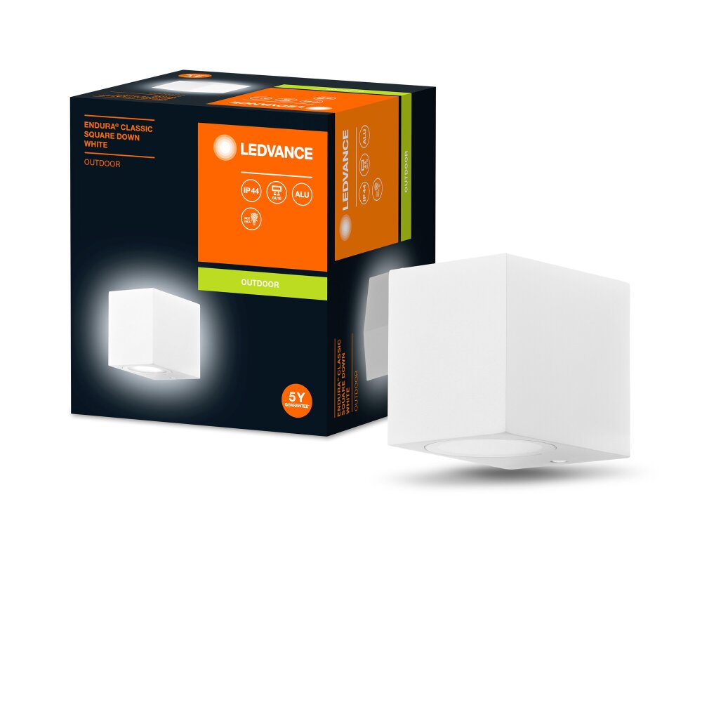 ENDURA Lampe murale d´extérieur Luminaires Ledvance Blanc, 1 lumière main product photo